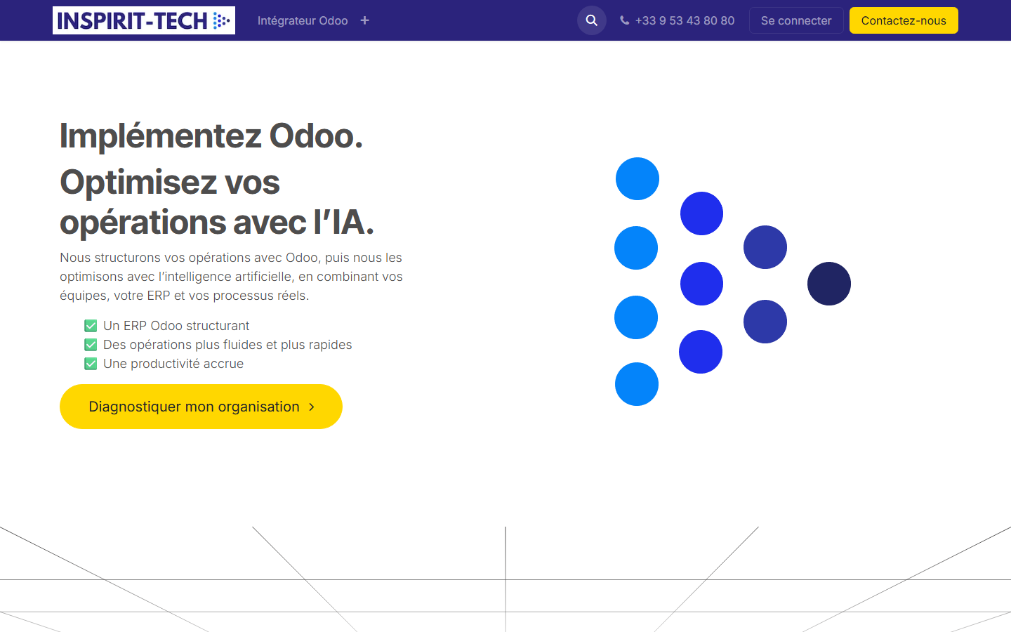 Aperçu du site de Inspirit-digital