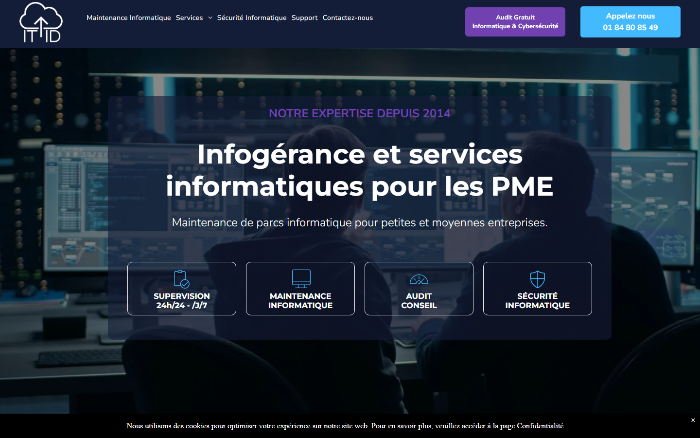 Aperçu du site de IT-ID