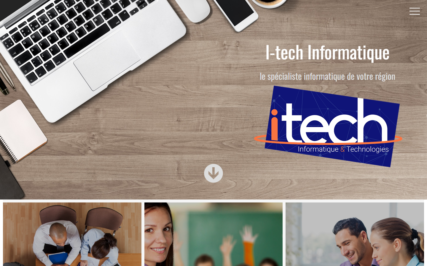 Aperçu du site de I-TECH INFORMATIQUE & TECHNOLOGIES