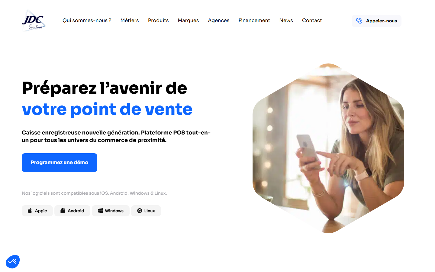 Aperçu du site de JDC Occitanie