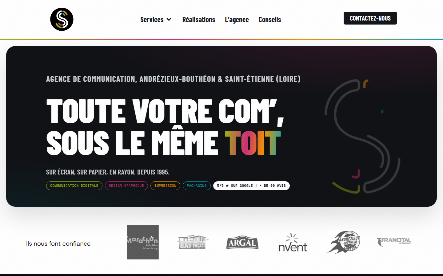 Aperçu du site de JLS Studio