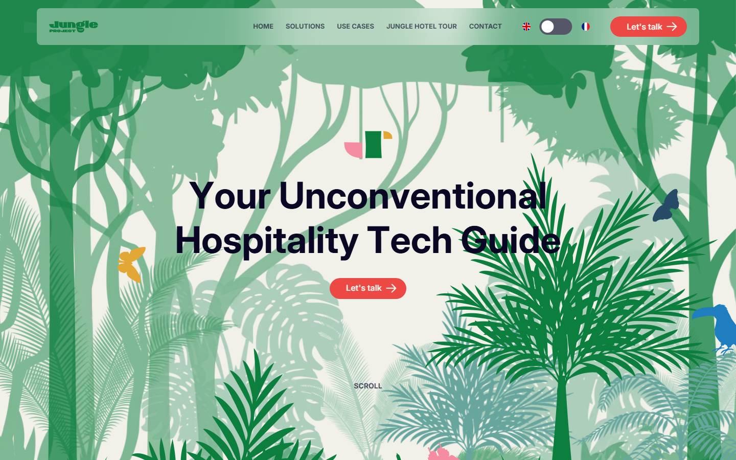 Aperçu du site de JUNGLE-PROJECT
