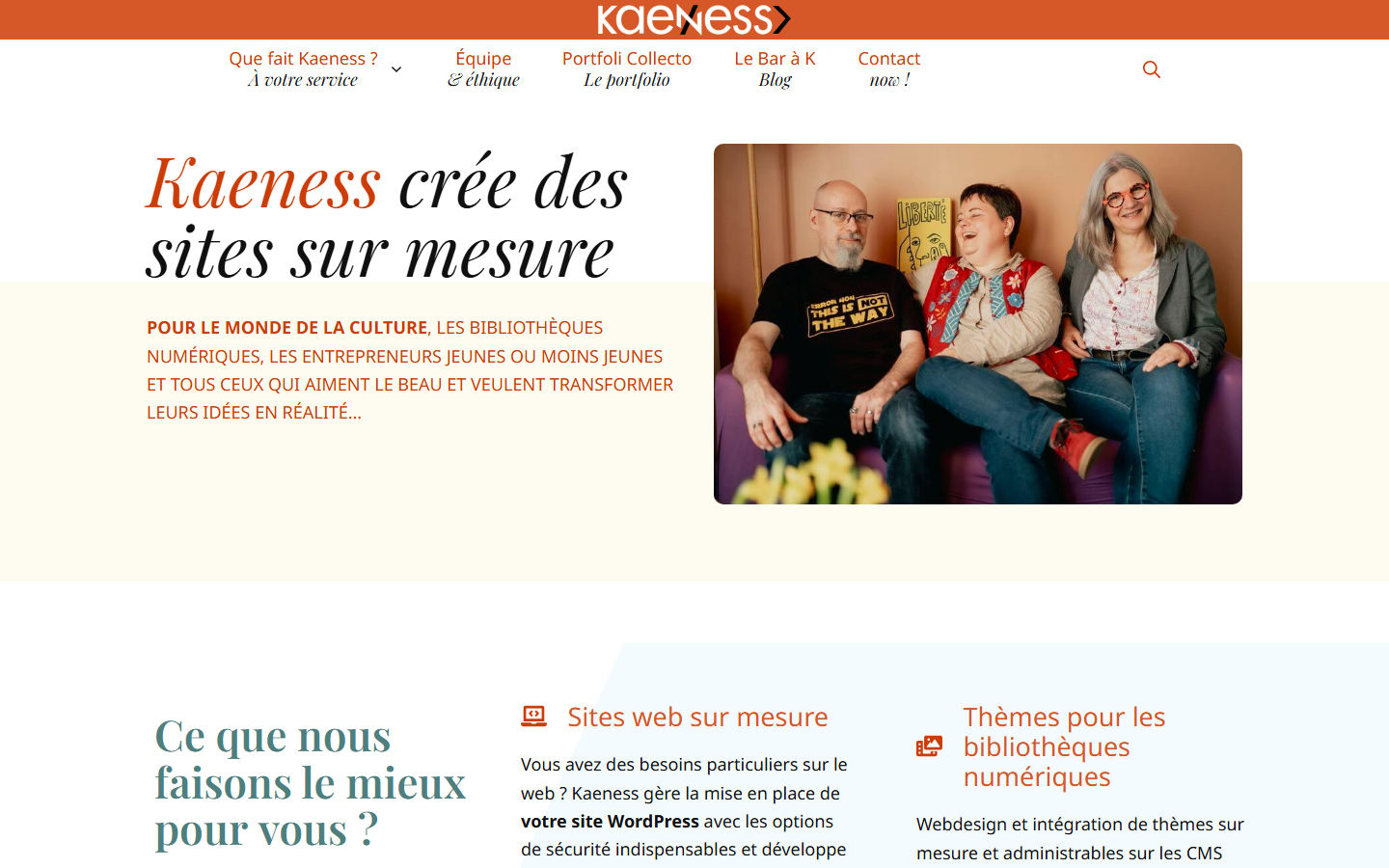 Aperçu du site de Kaeness