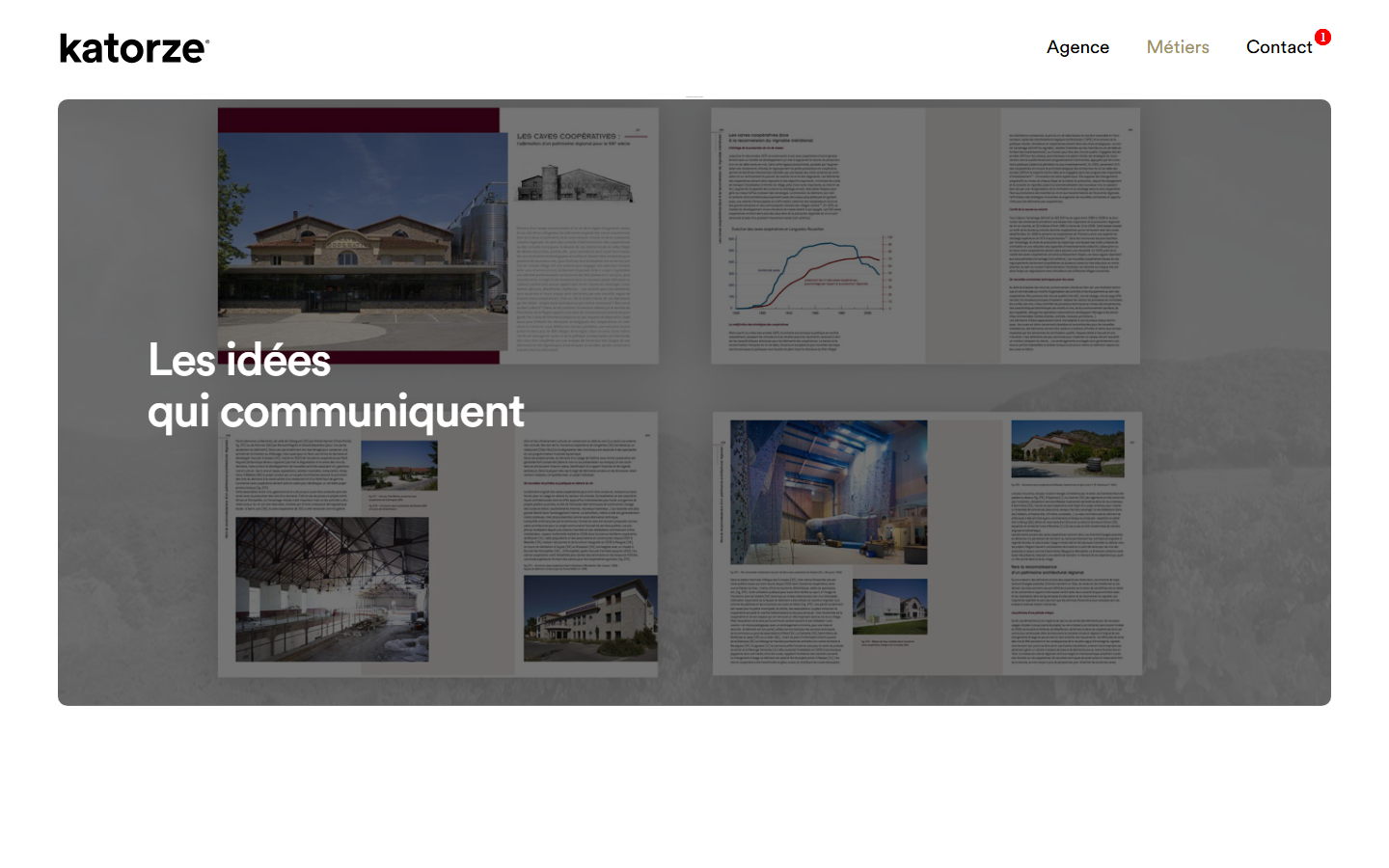 Aperçu du site de KATORZE