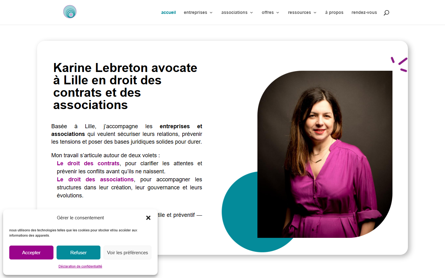 Aperçu du site de ORWANN