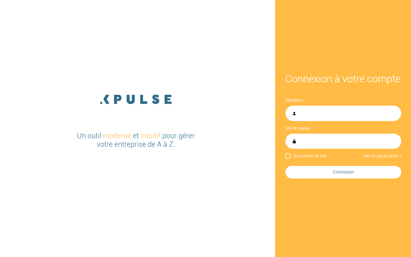 Aperçu du site de K PULSE