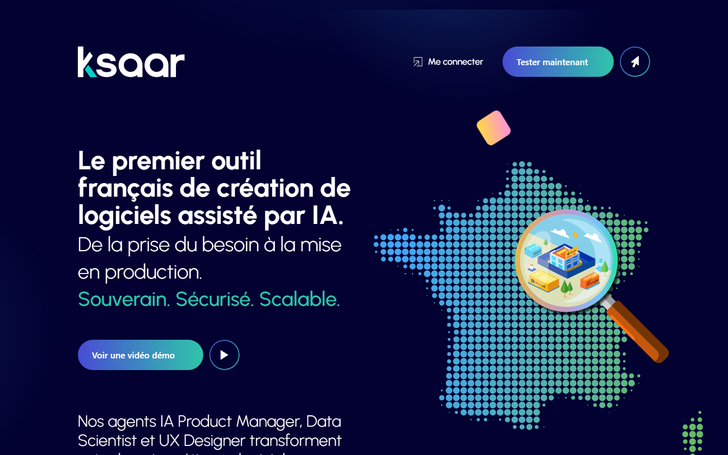 Aperçu du site de KSAAR SOLUTIONS