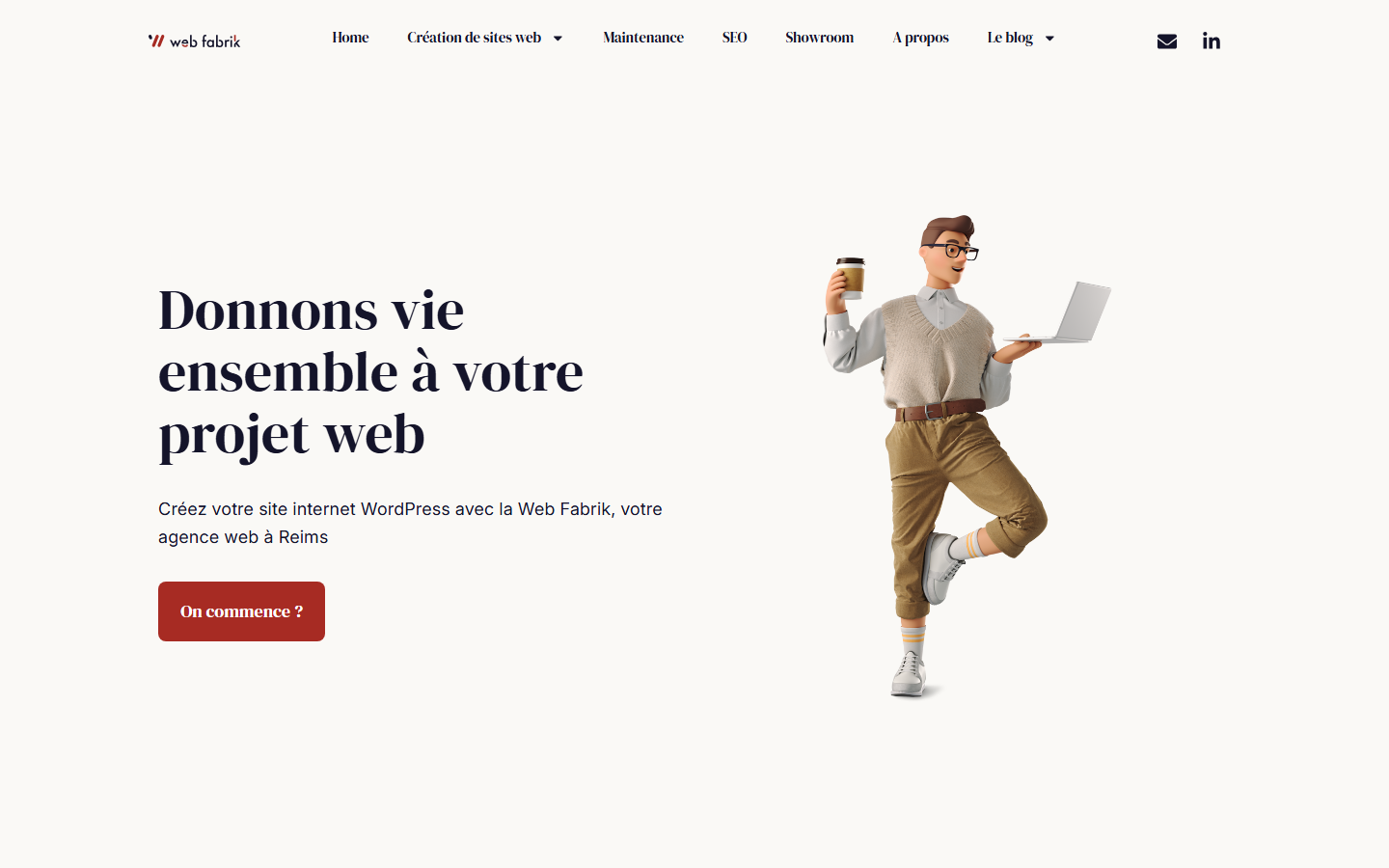 Aperçu du site de Doyen Alexis