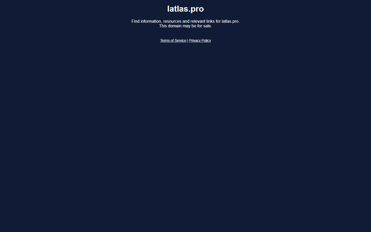 Aperçu du site de LATLAS - FOREVER