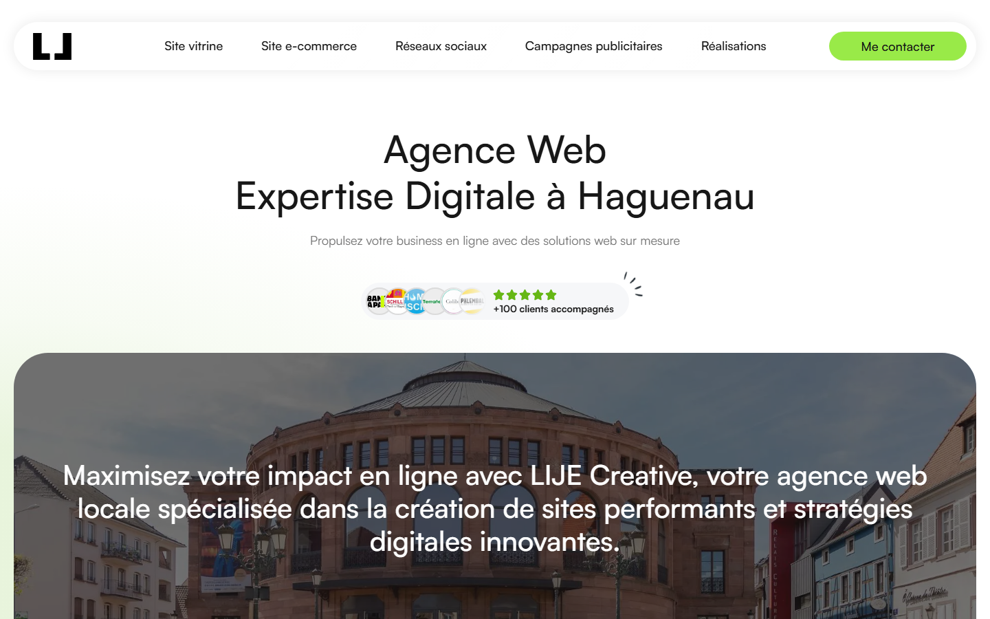 Aperçu du site de LIJE