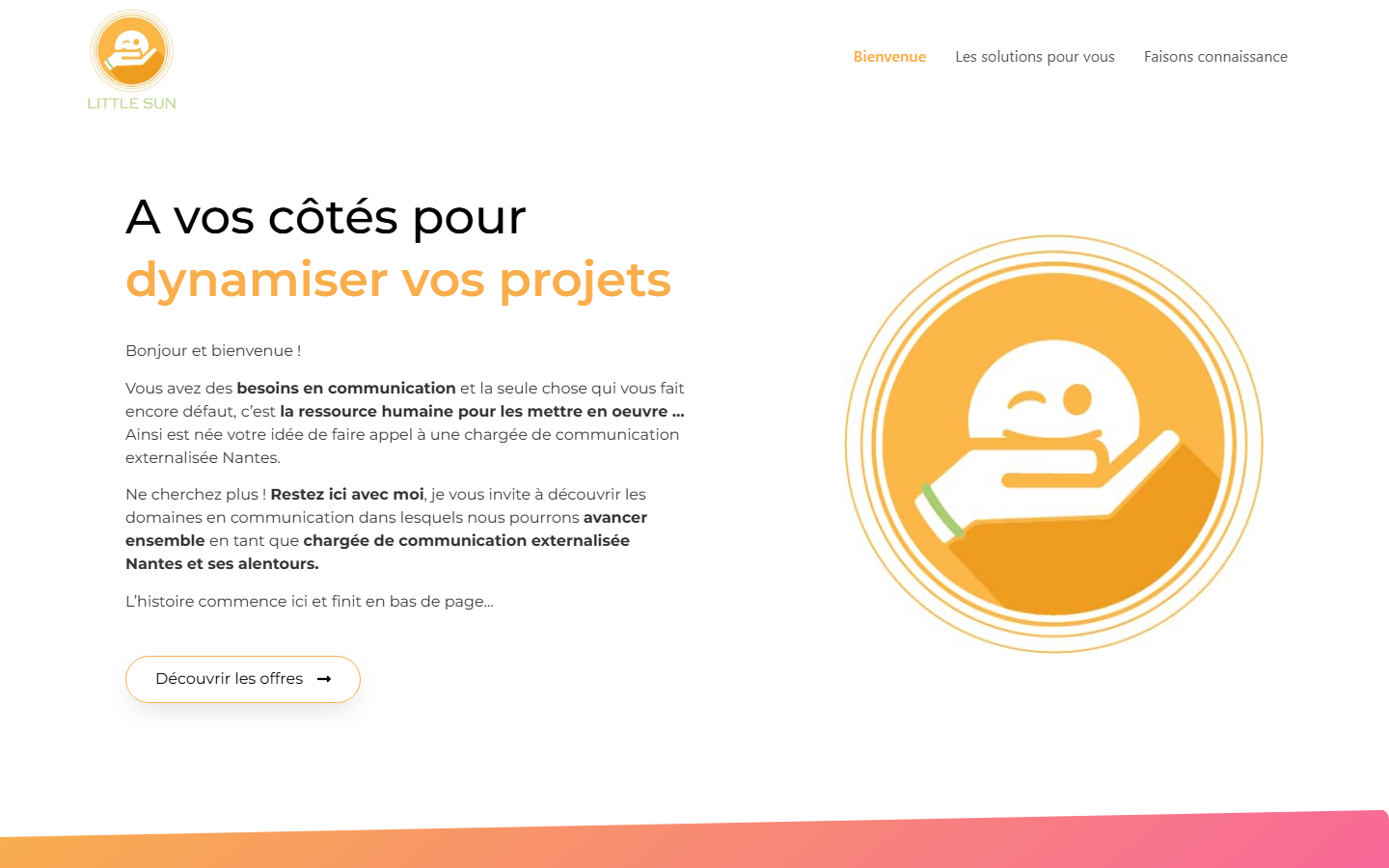 Aperçu du site de LITTLE SUN