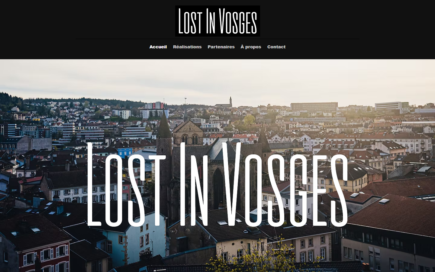 Aperçu du site de LOST IN VOSGES