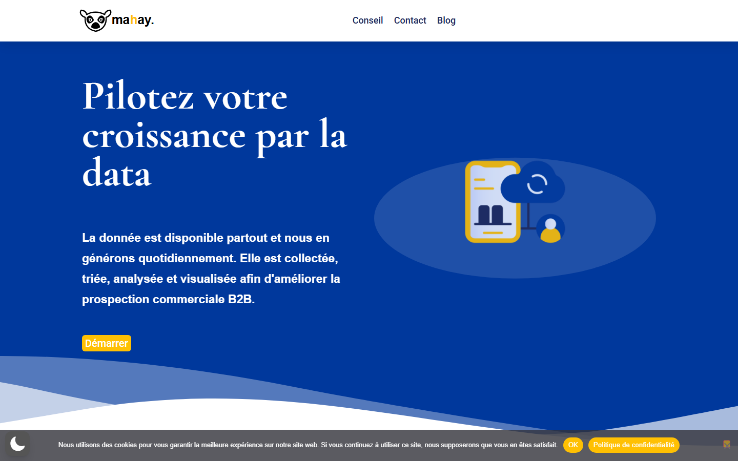 Aperçu du site de mahay