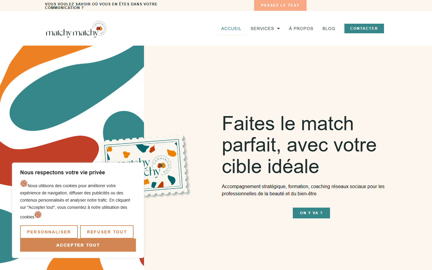 Aperçu du site de EI Mallaury Le Bris