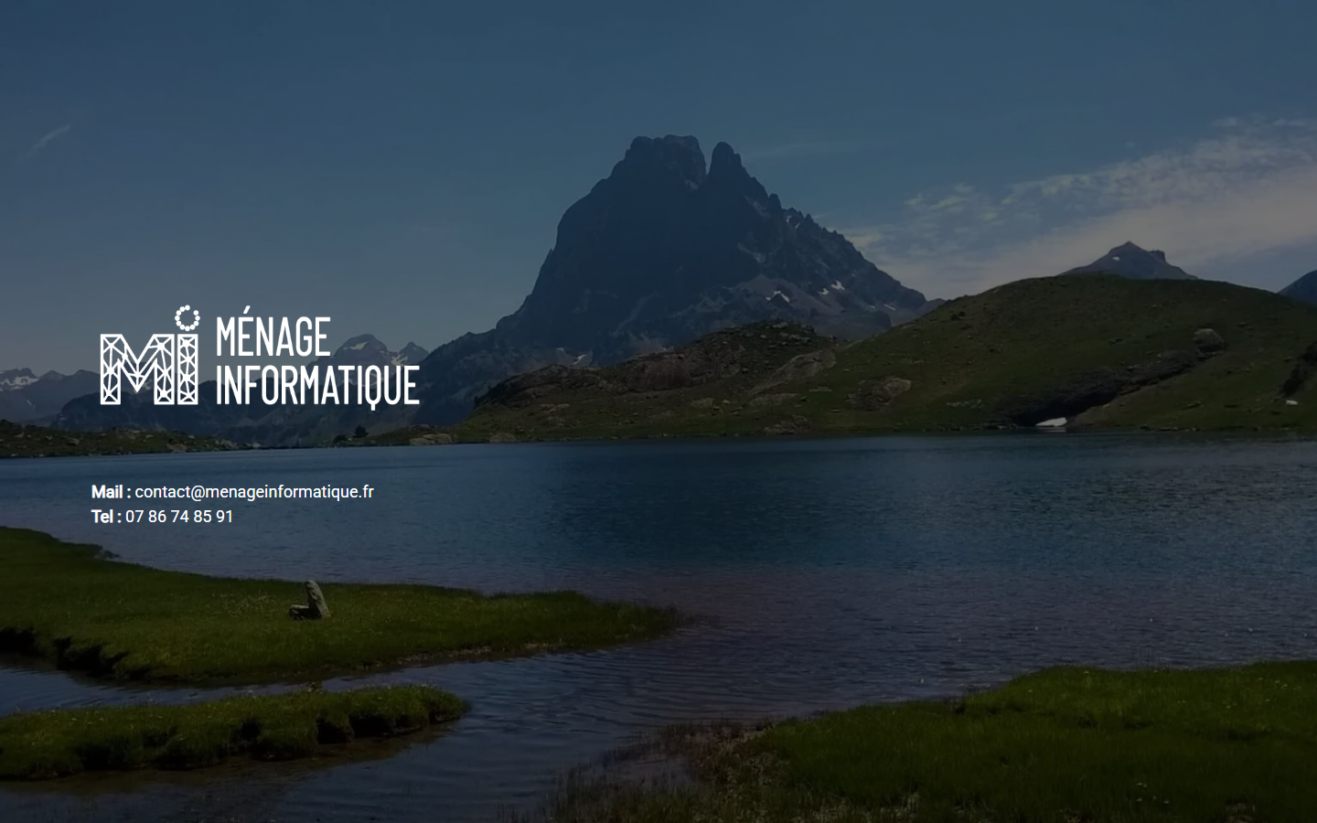 Aperçu du site de MENAGE INFORMATIQUE