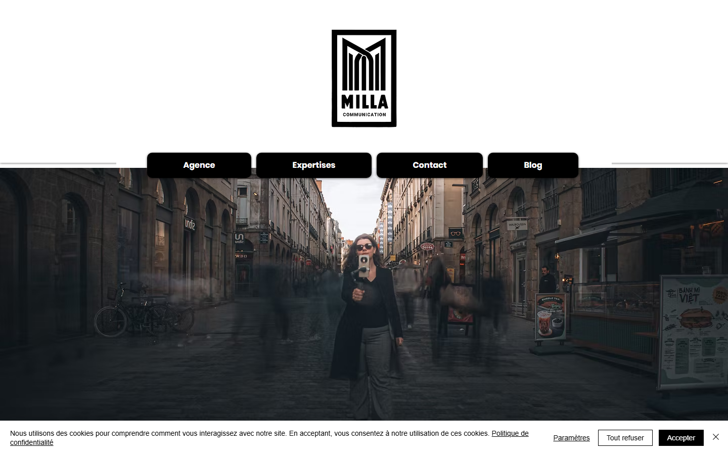 Aperçu du site de Shiromilla