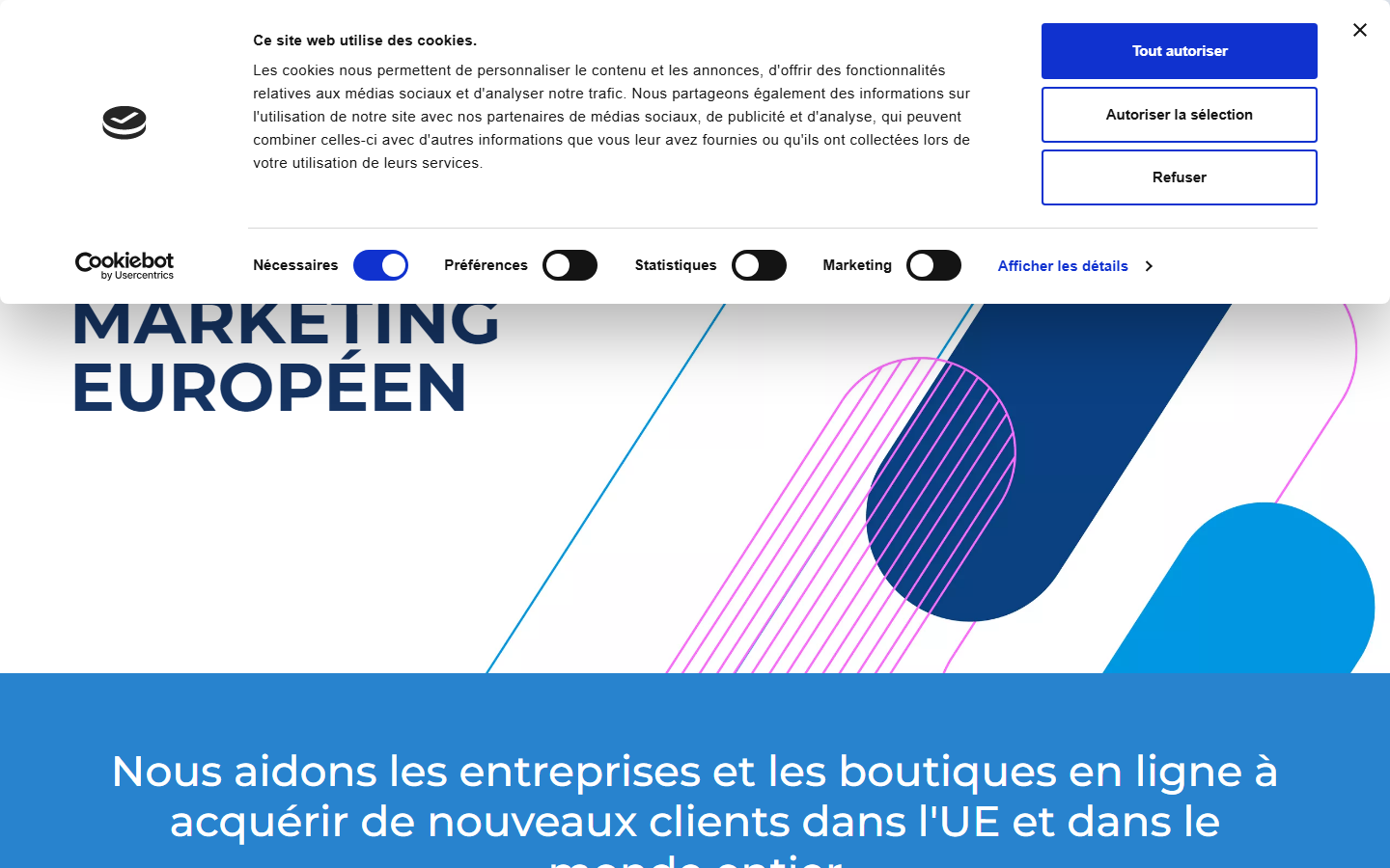 Aperçu du site de MINTENSE