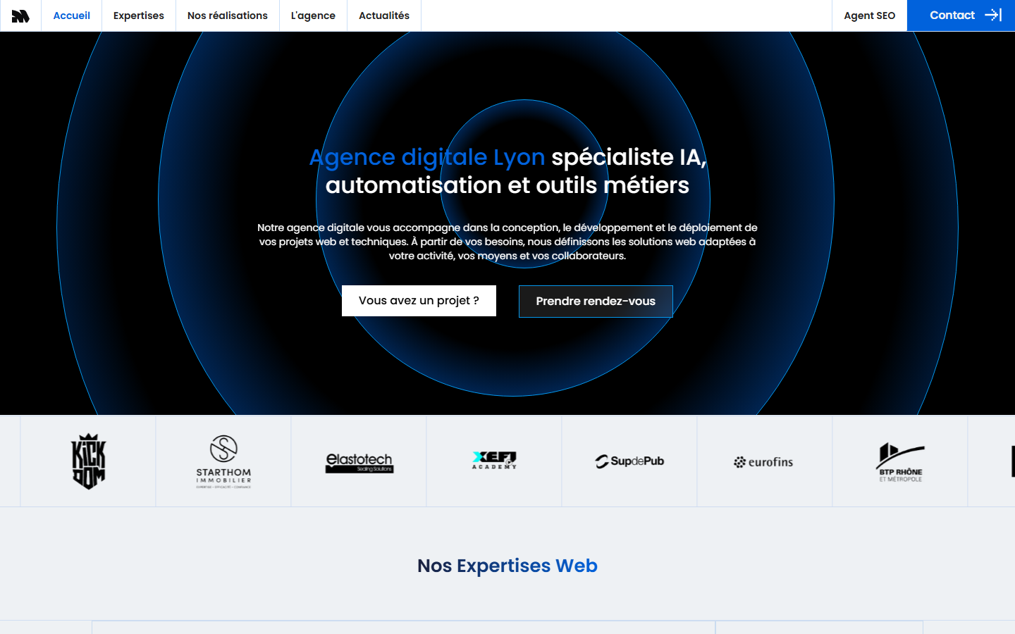 Aperçu du site de CLAUZEL