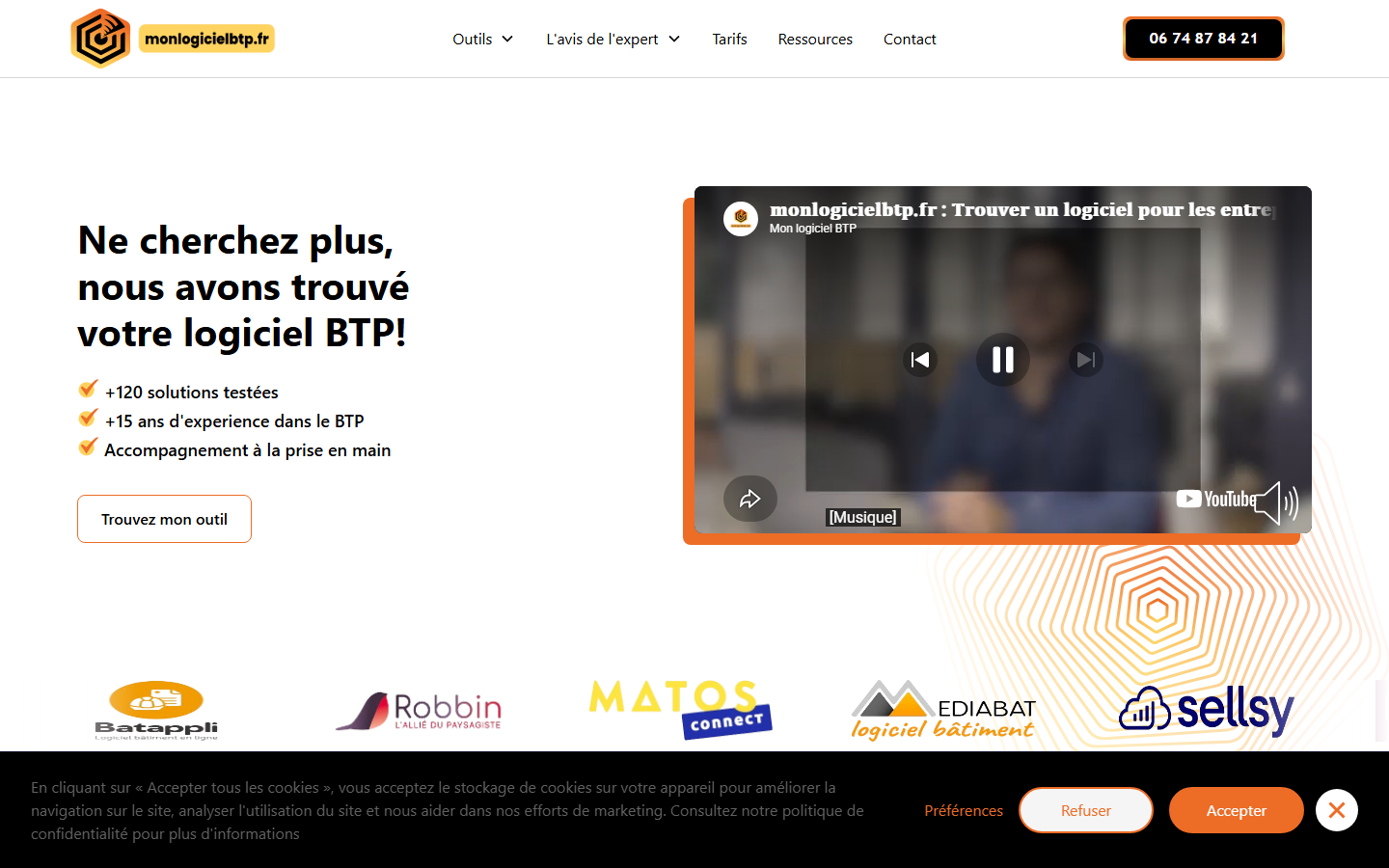 Aperçu du site de ADORDEV