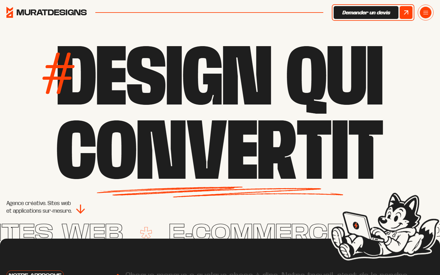 Aperçu du site de MURAT DESIGNS