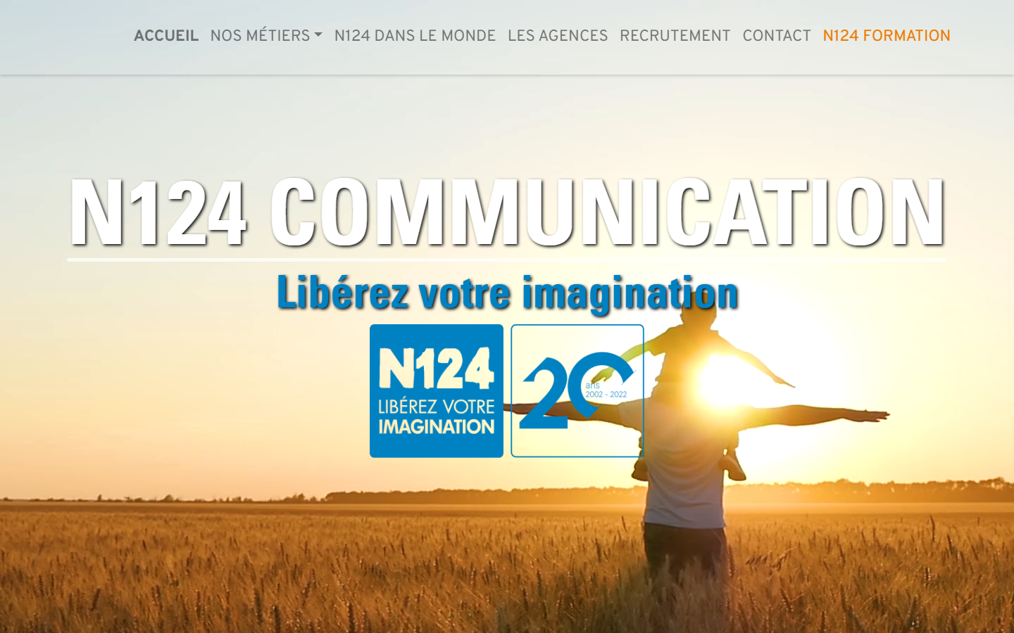 Aperçu du site de N 124