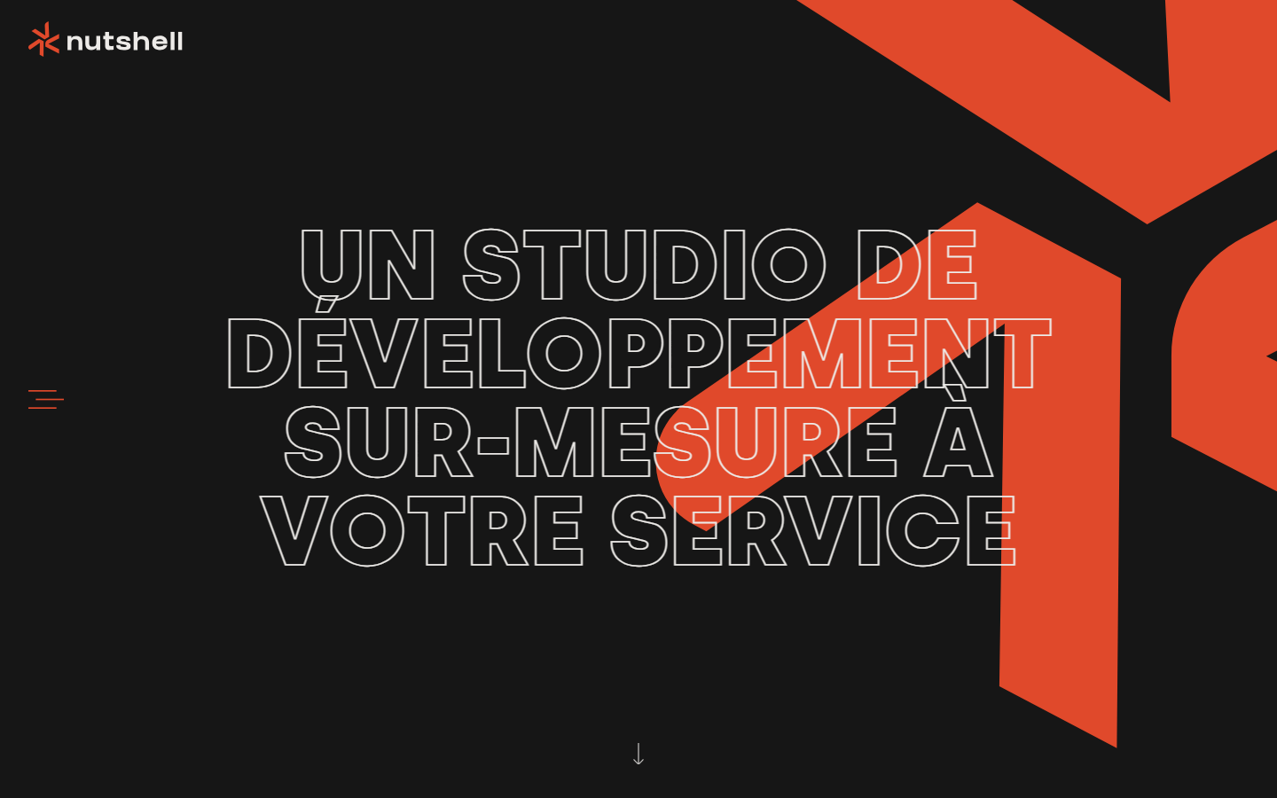 Aperçu du site de NUTSHELL