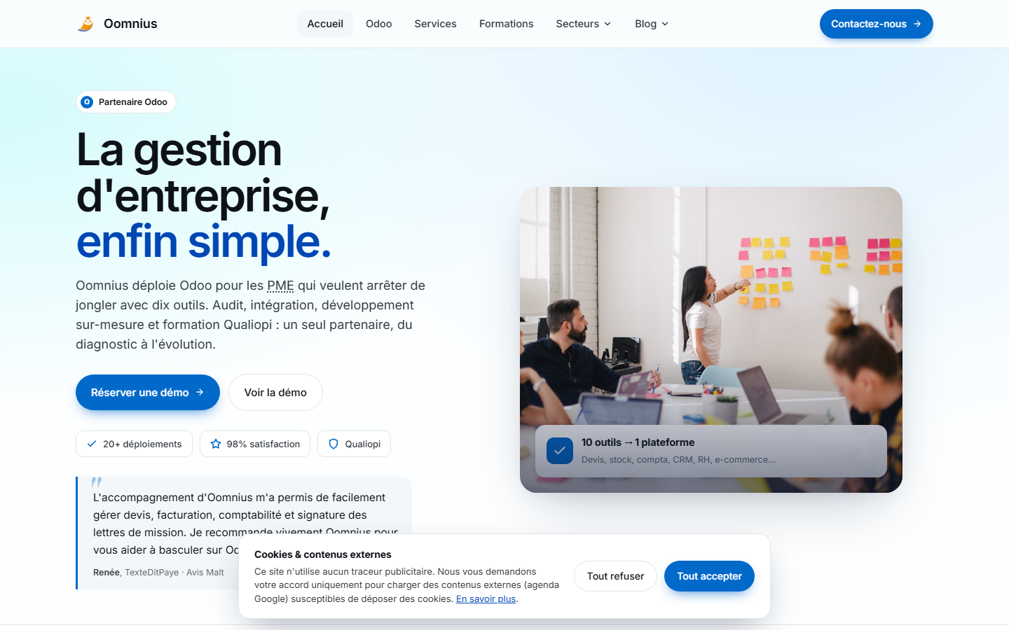 Aperçu du site de MONSIEUR ARTHUR CHEVANCE