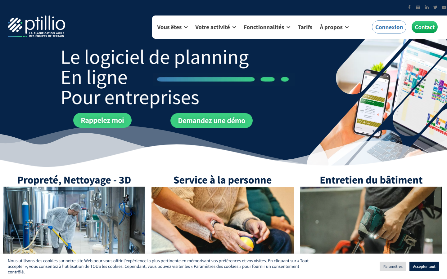Aperçu du site de LIBERTE SAS