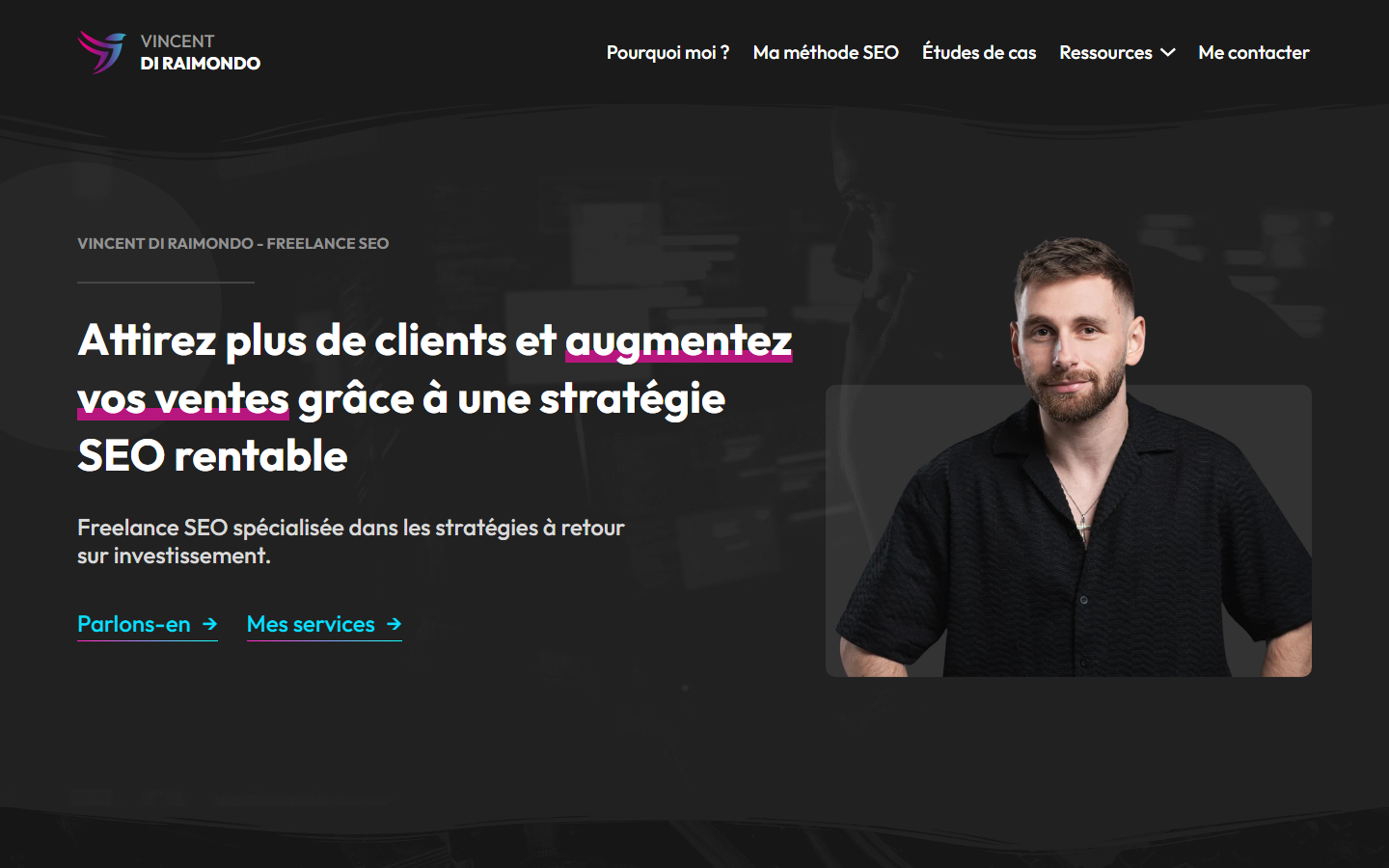 Aperçu du site de Partenaire du Web