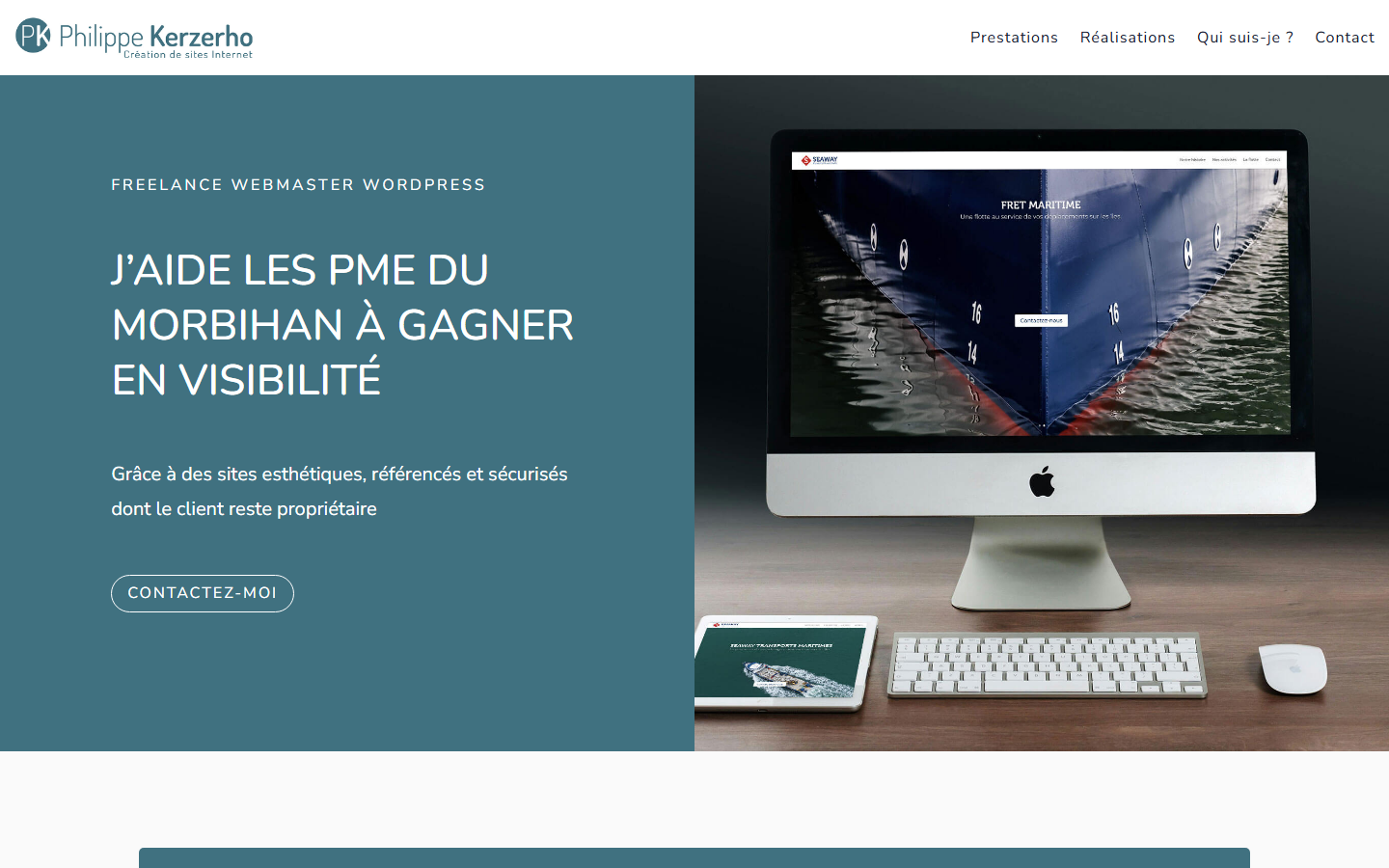 Aperçu du site de PHILIPPE KERZERHO