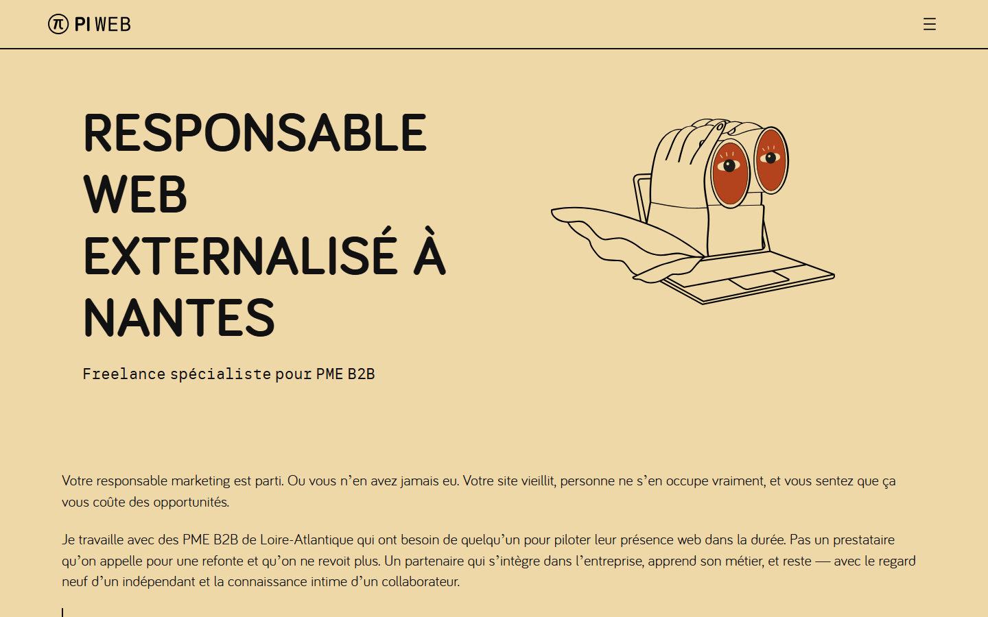 Aperçu du site de Pierre Plissonneau