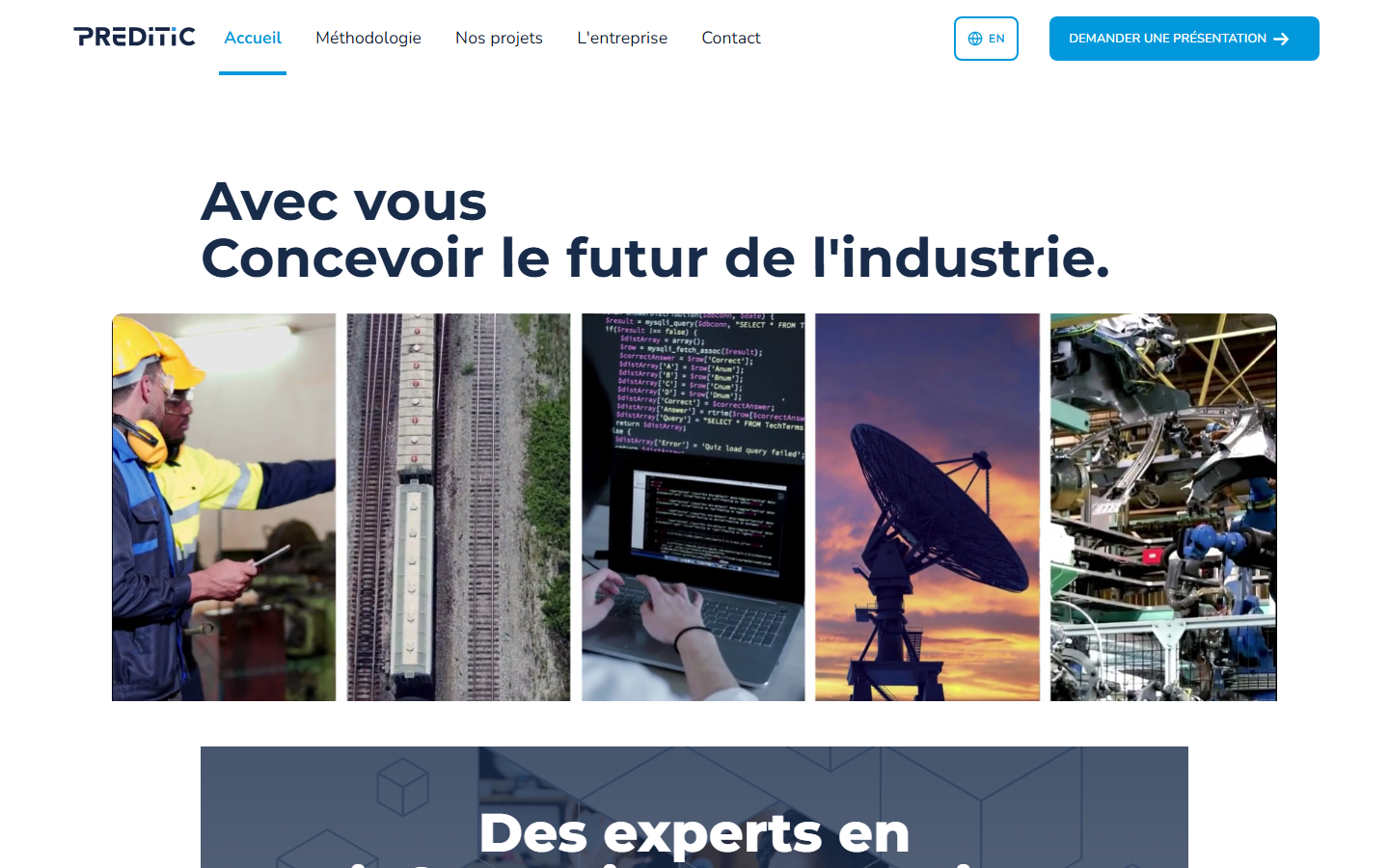 Aperçu du site de PREDITIC