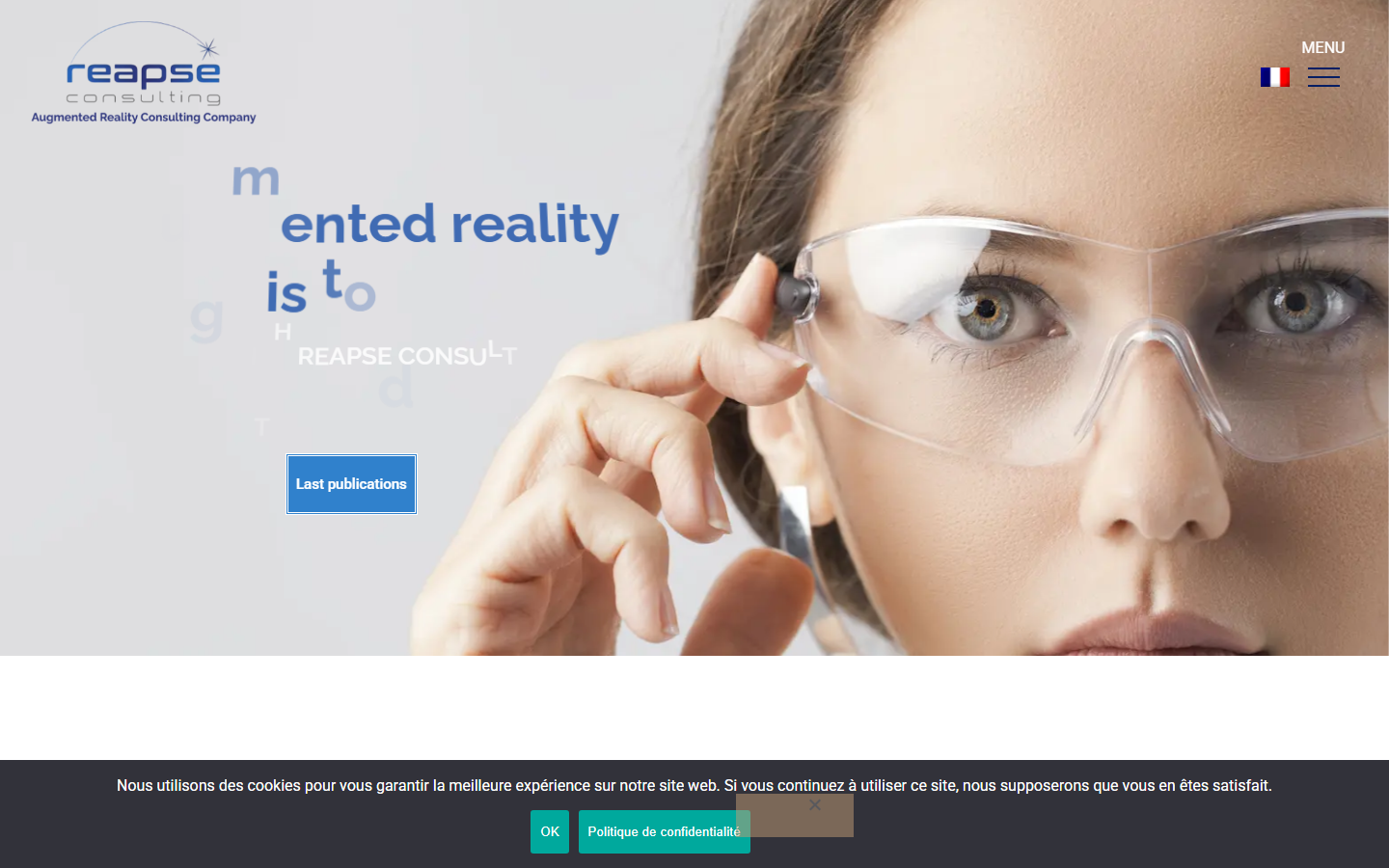 Aperçu du site de REAPSE CONSULTING