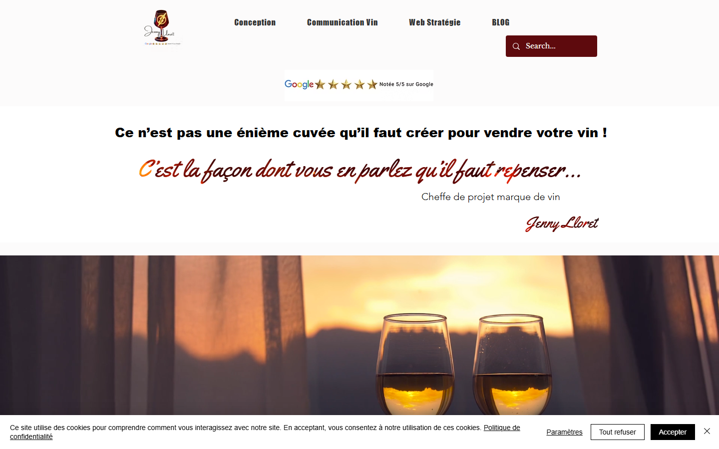Aperçu du site de REDAC WEB JENNY LLORET