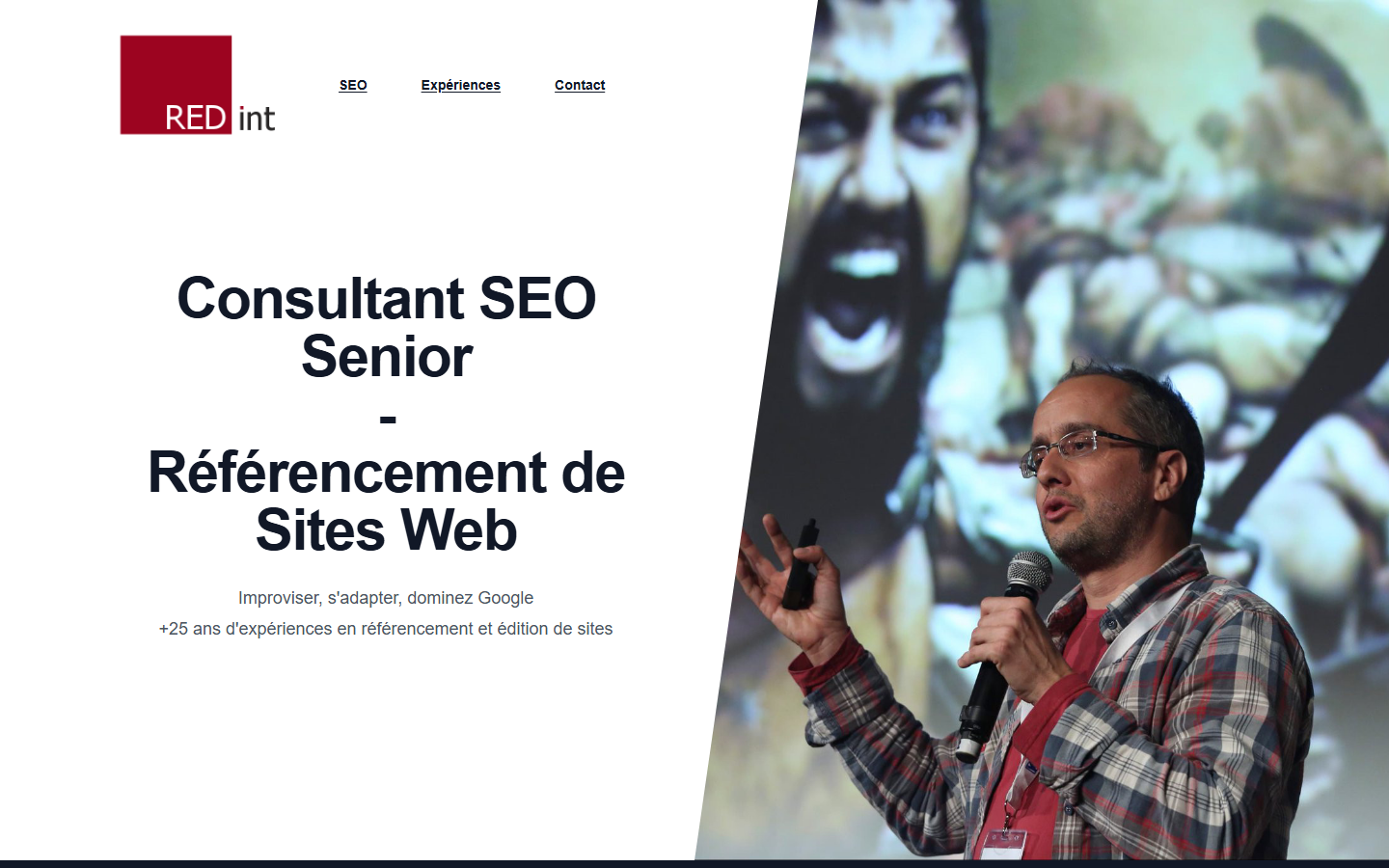Aperçu du site de REDINT