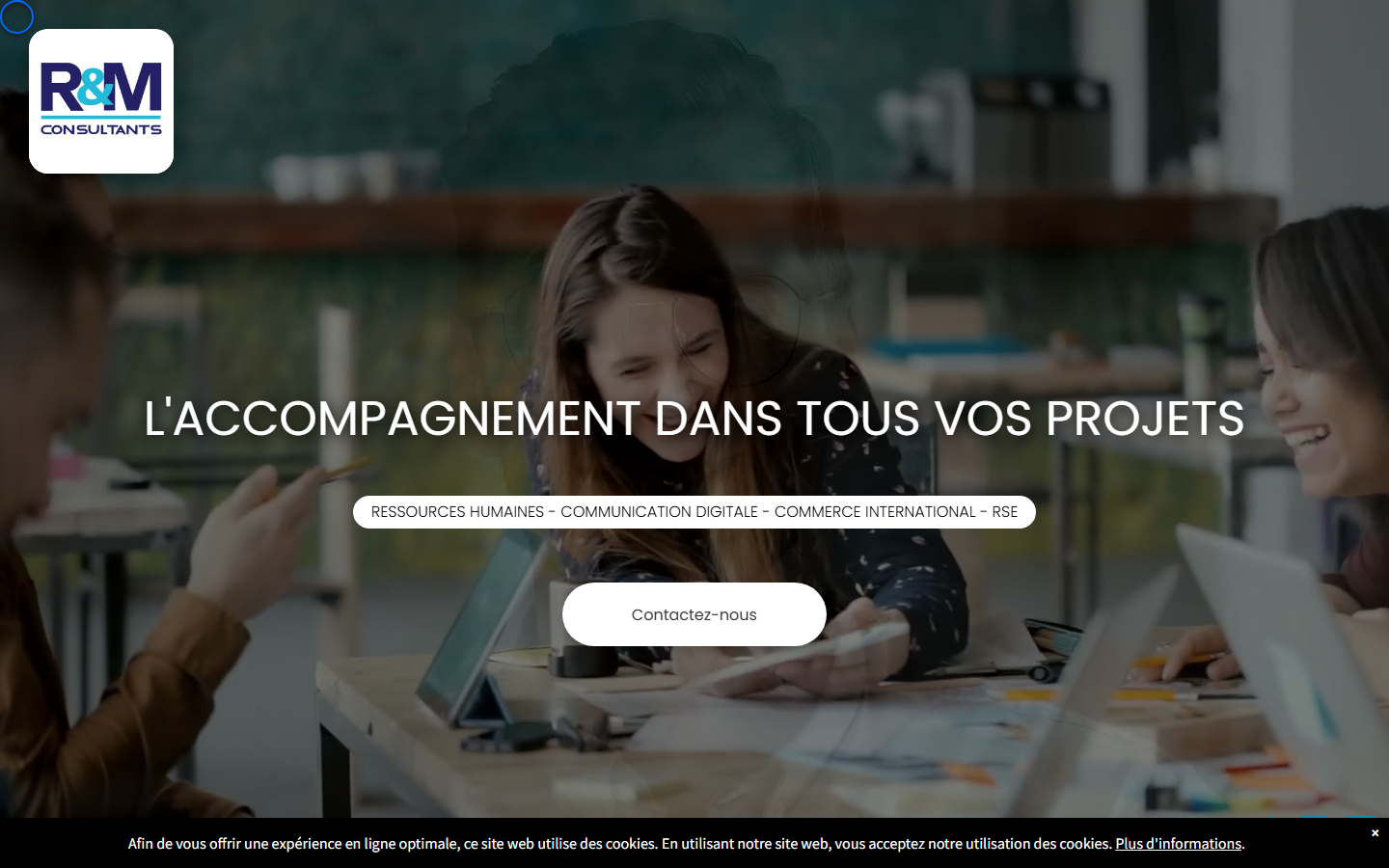 Aperçu du site de R&M CONSULTANTS