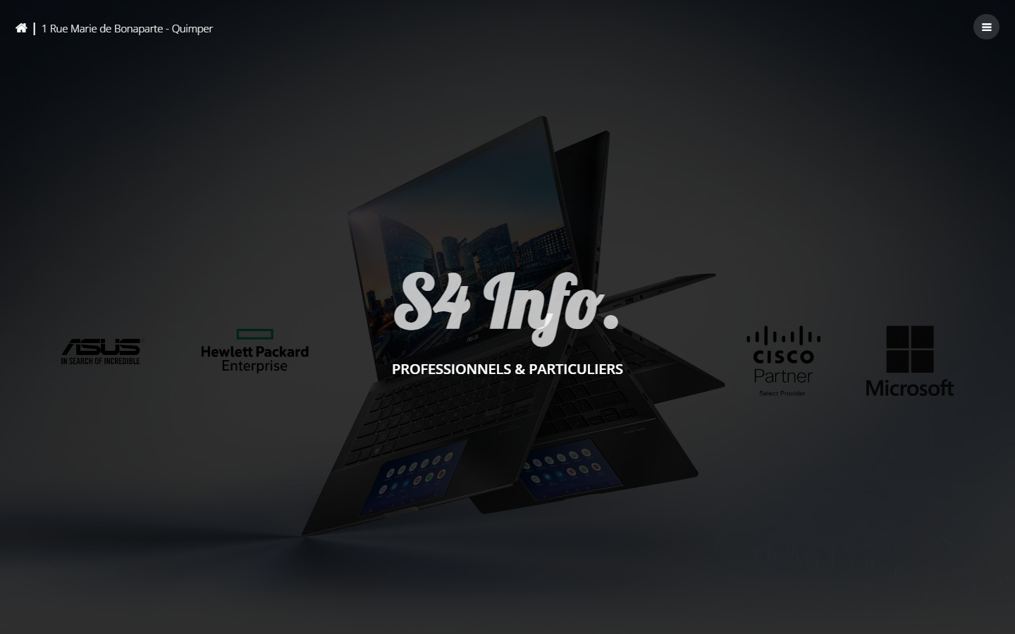 Aperçu du site de S4RL INFORMATIQUE