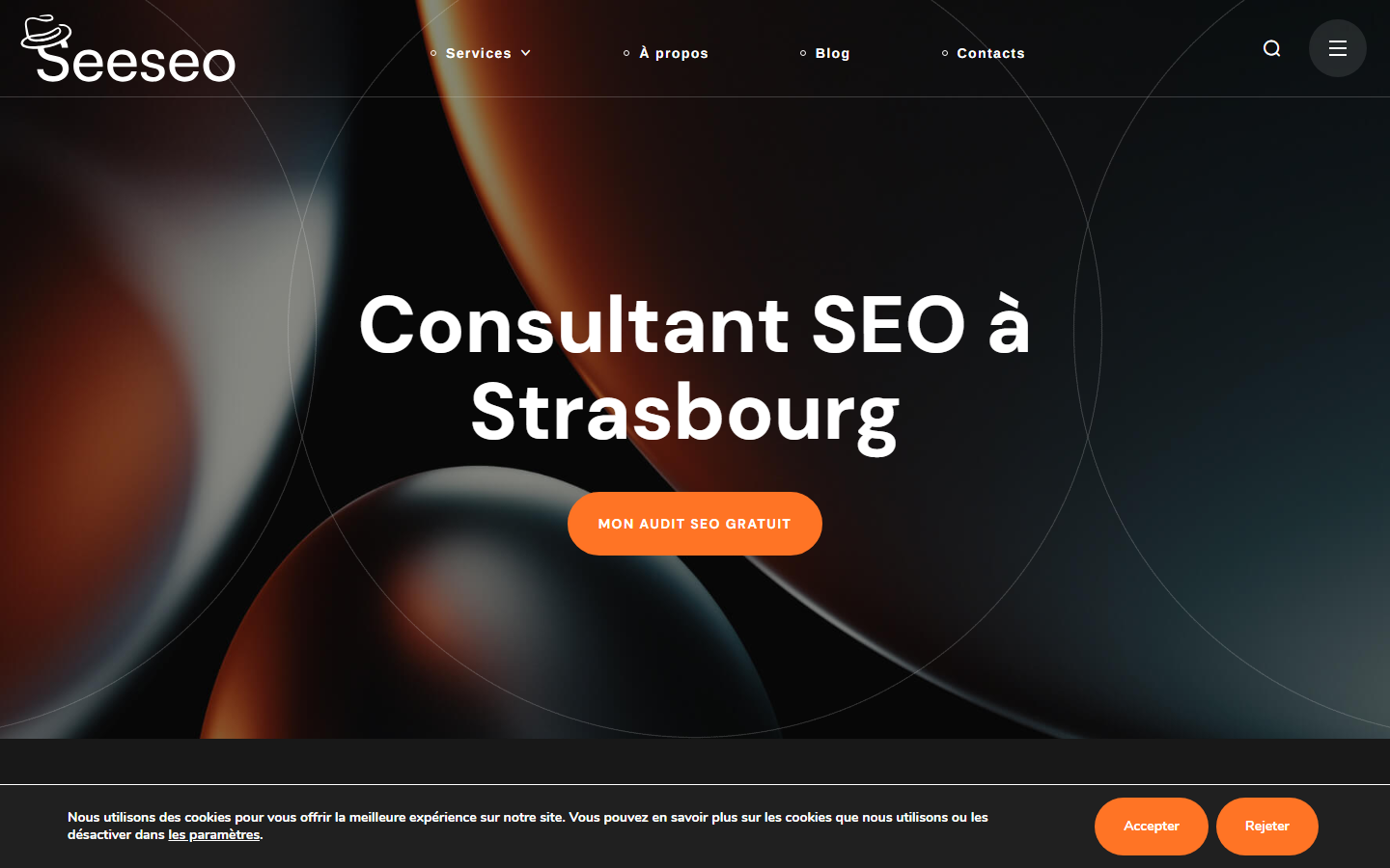 Aperçu du site de SEESEO