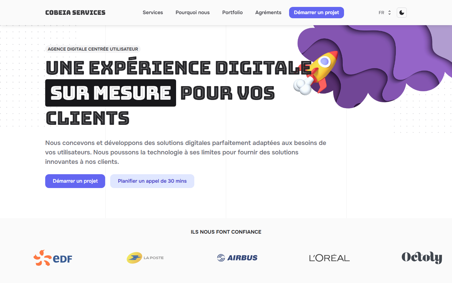 Aperçu du site de Cobeia