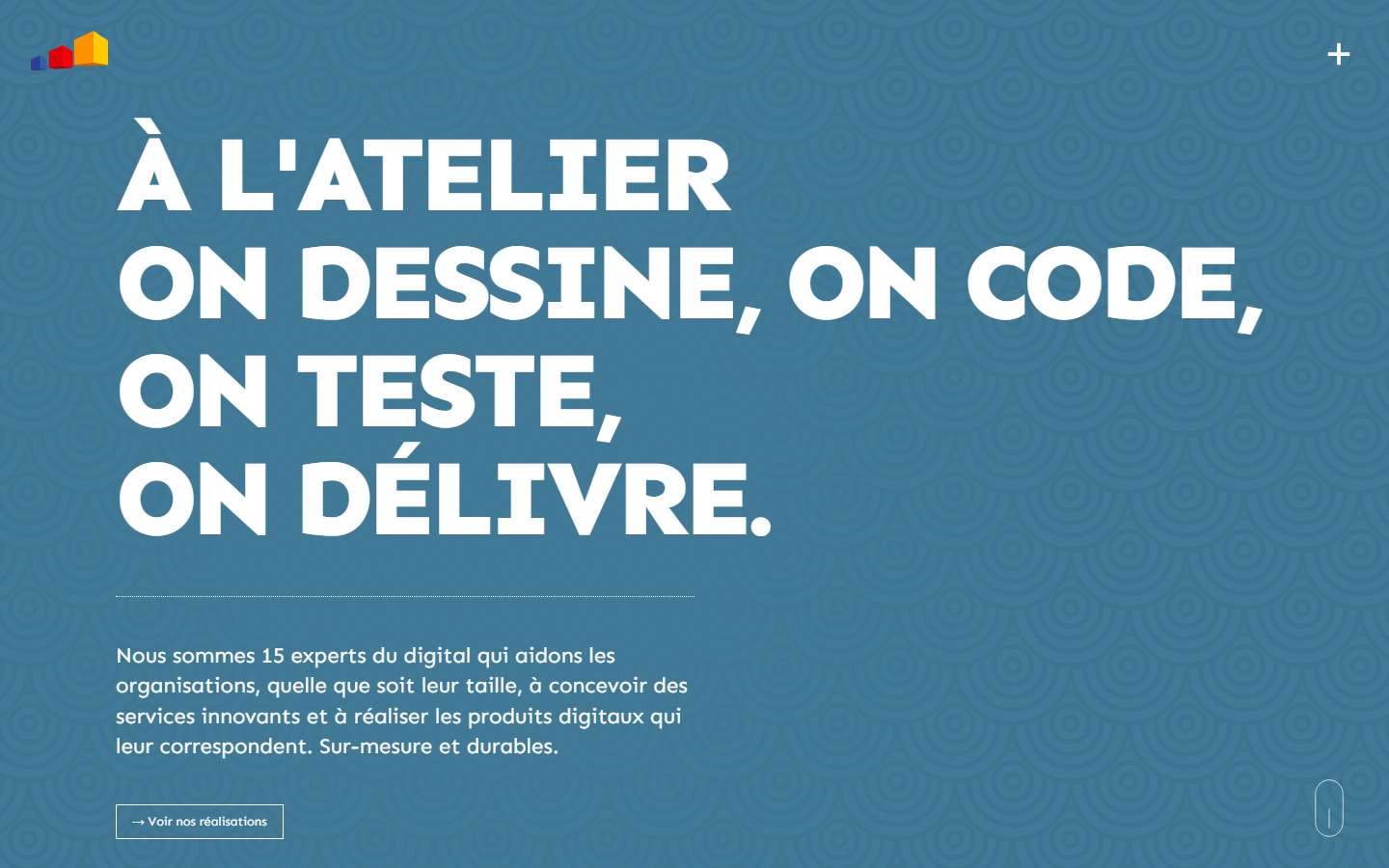 Aperçu du site de Atelier Sherfi