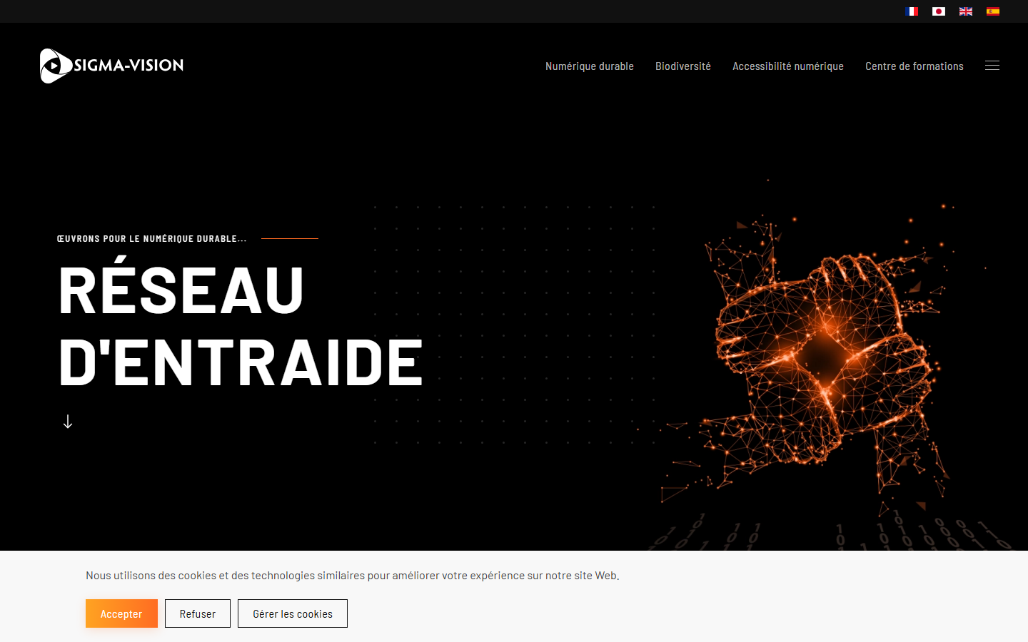 Aperçu du site de SIGMA-VISION.COM