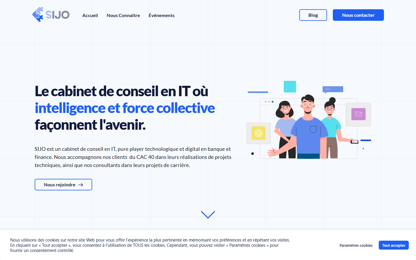 Aperçu du site de SIJO