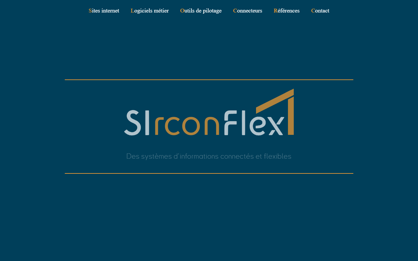 Aperçu du site de SIrconFlex