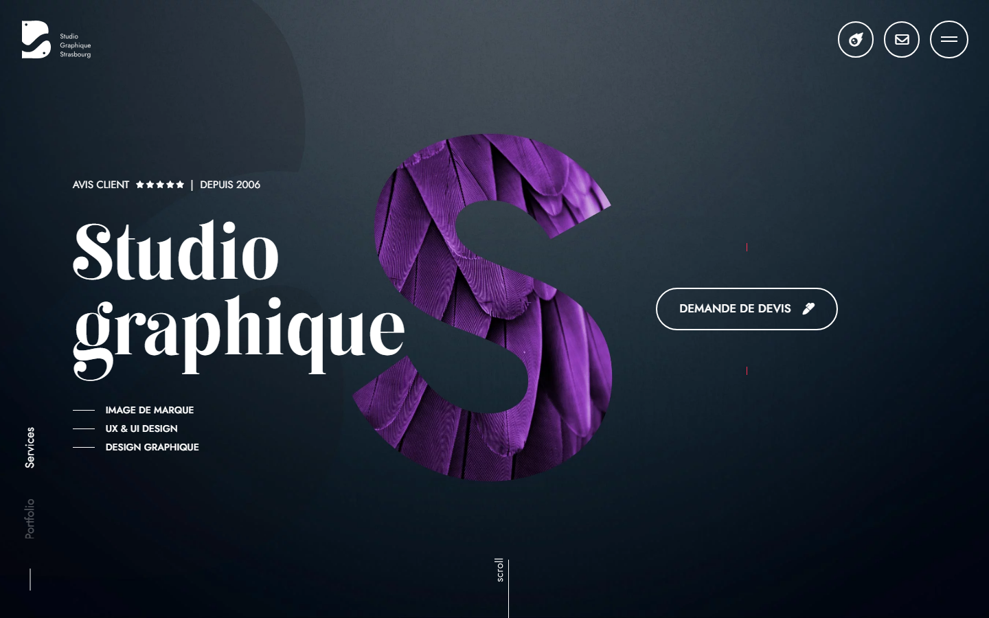 Aperçu du site de Stévy Bourgeais | Studio graphique |
