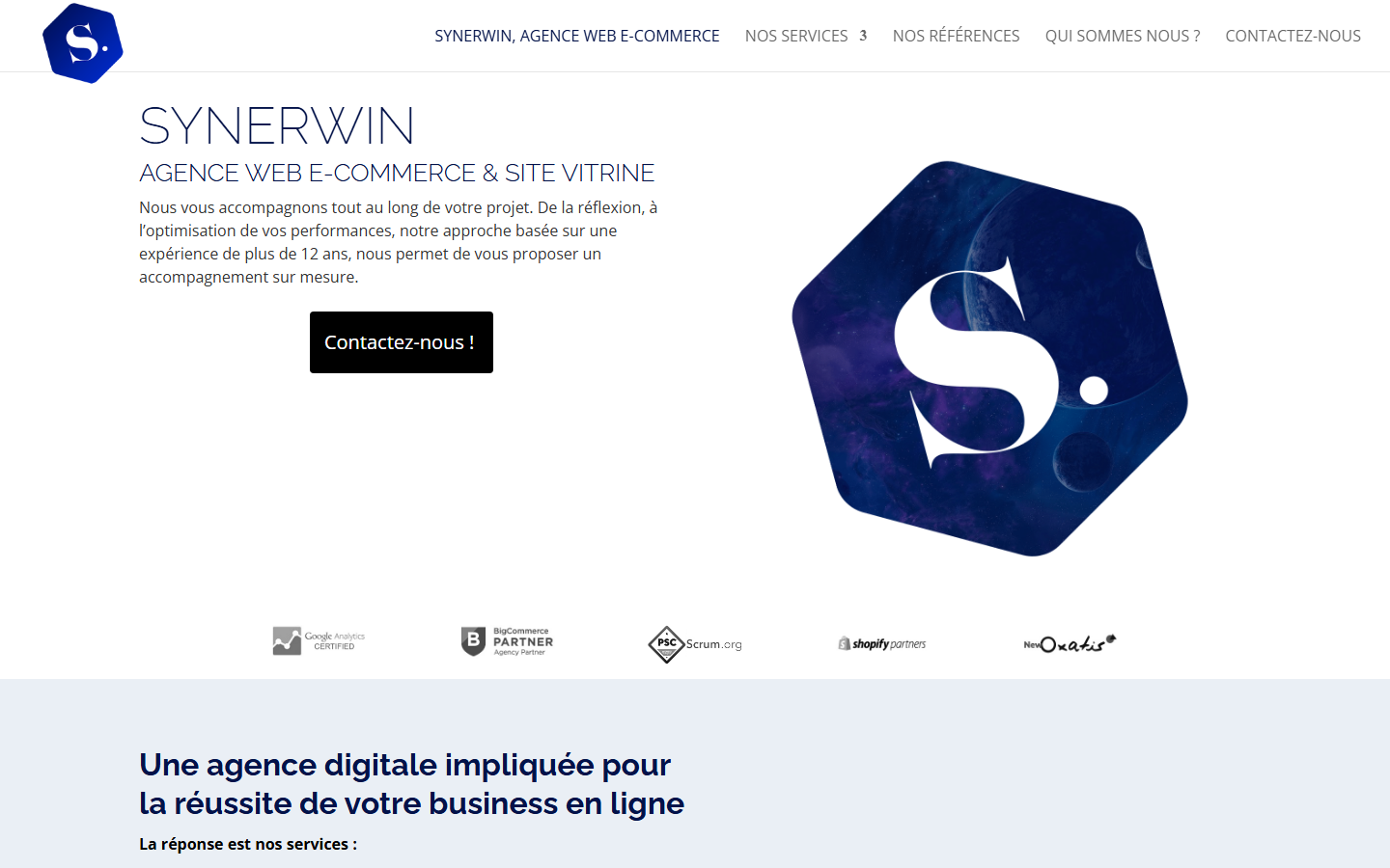 Aperçu du site de SPIWEB