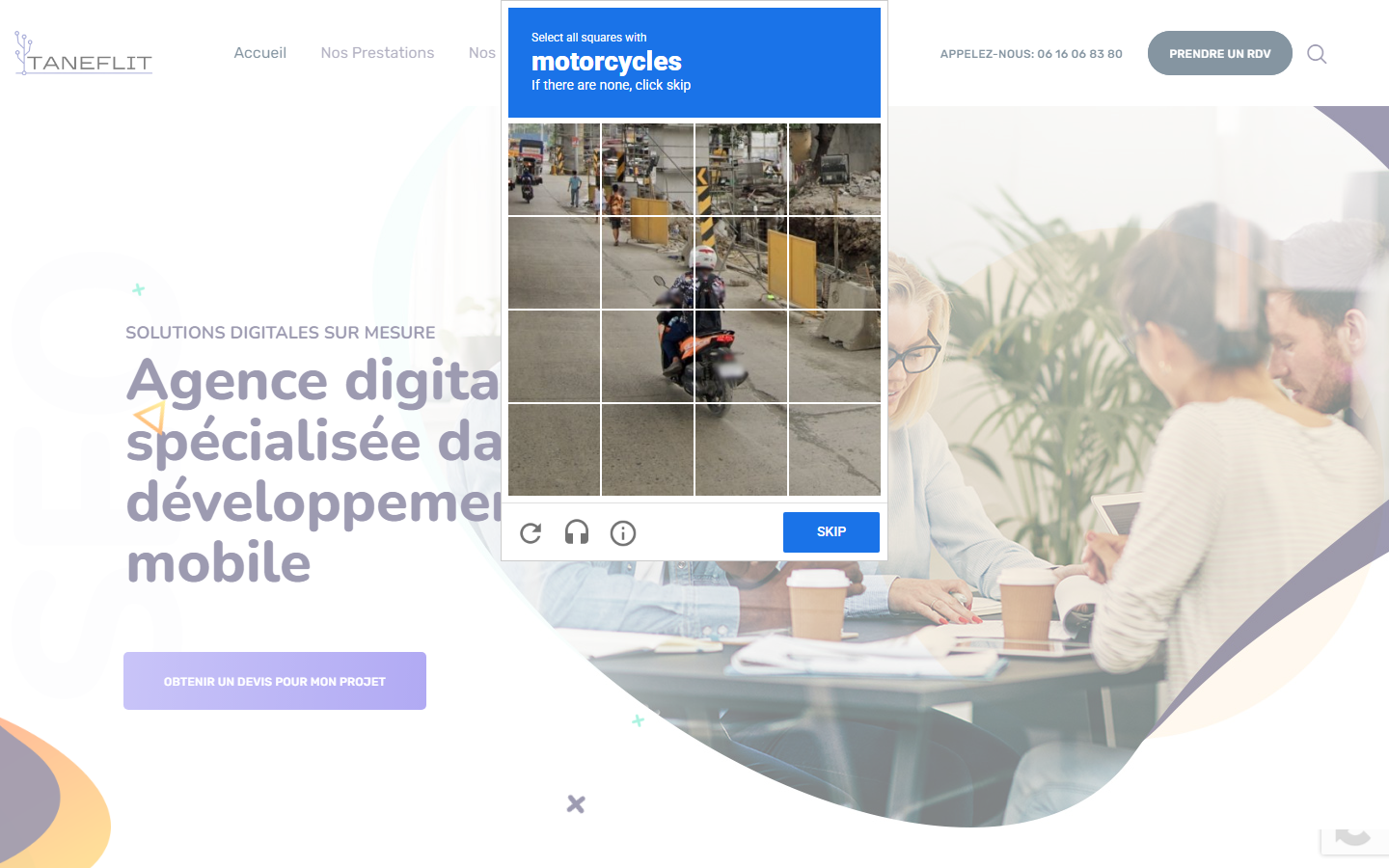 Aperçu du site de TANEFLIT