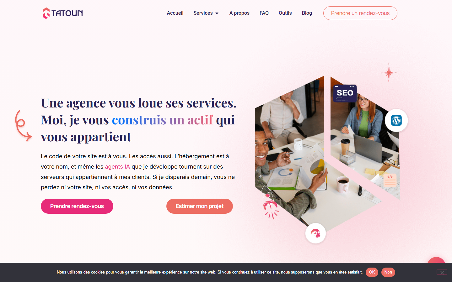 Aperçu du site de Tatoun