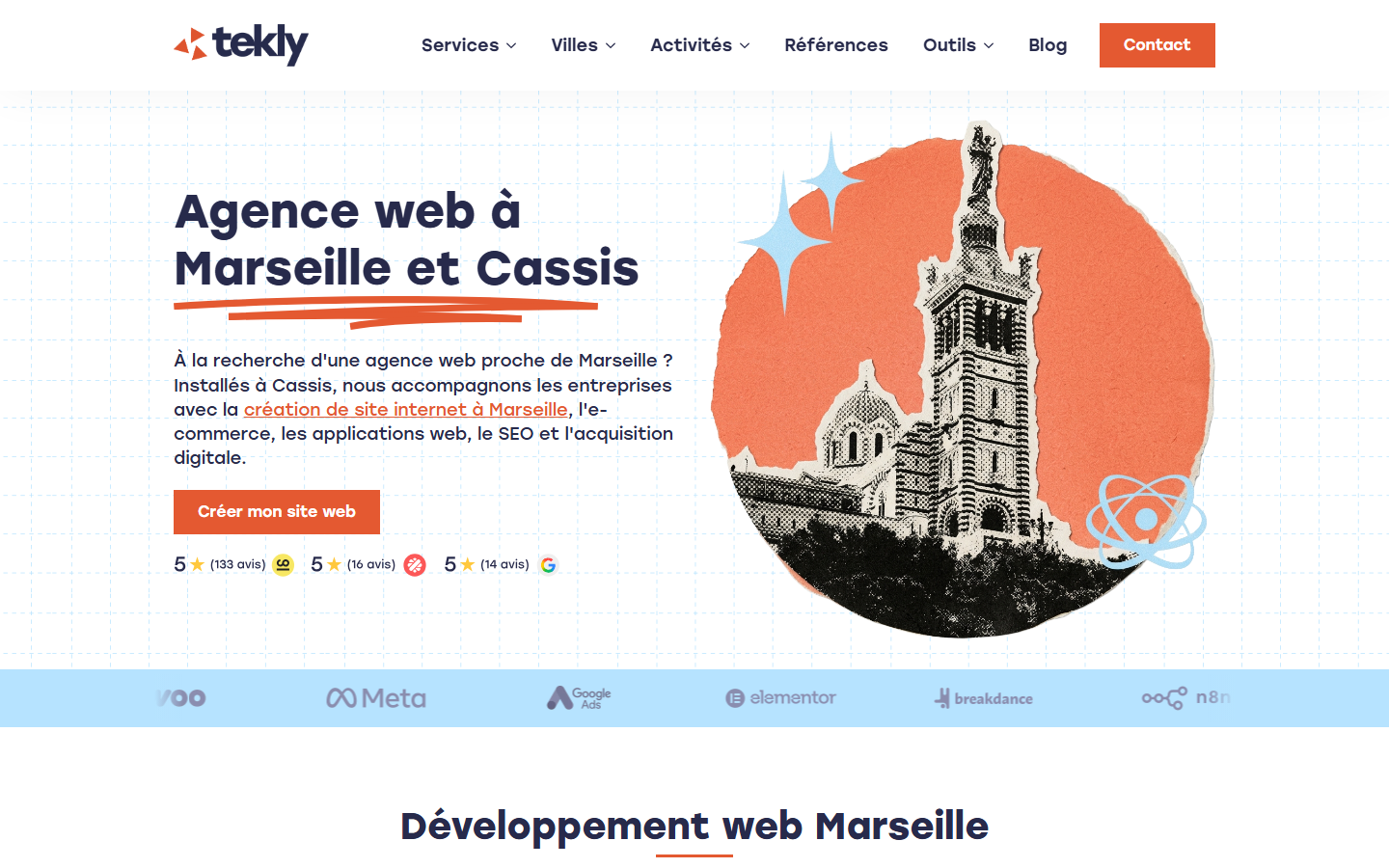 Aperçu du site de tekly.fr