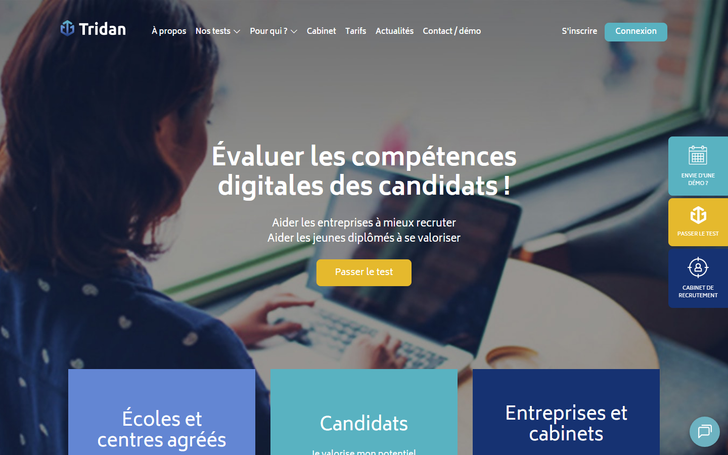 Aperçu du site de Tridan - Wmb Company
