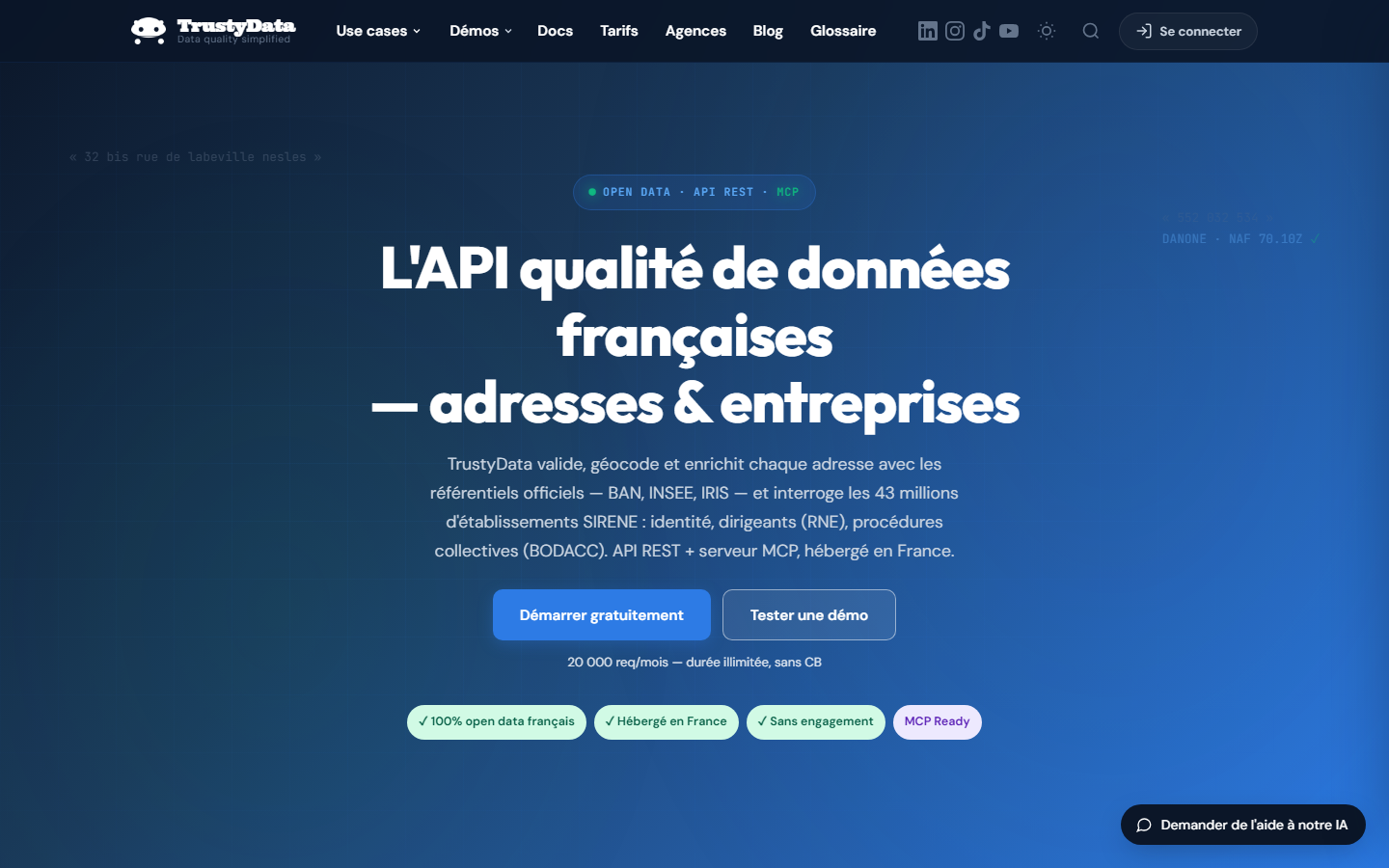Aperçu du site de KRIKRAM